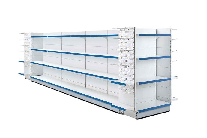 TN9 retail shelving for clothing