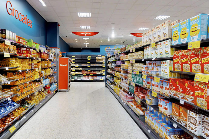 TN9 - Retail Shelving for Discounters