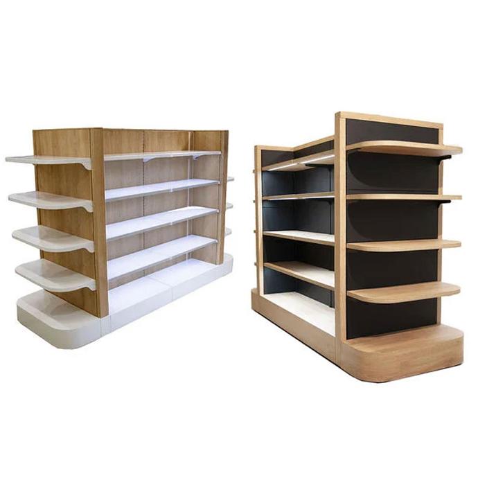 Wooden Gondola Shelving