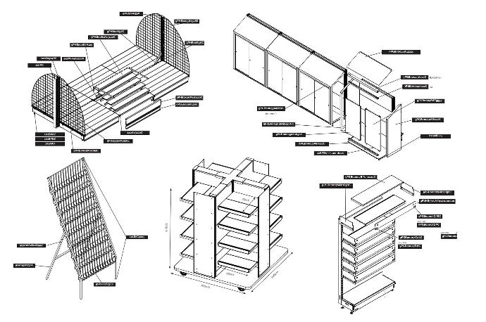 CAEm Shelving Accessories Shelving Accessories