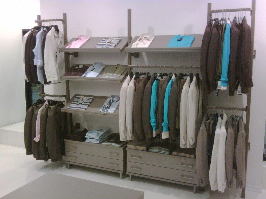 modular clothing shelves