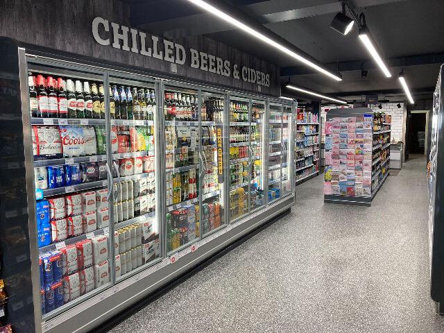 Retail Shelving for Chilled areas