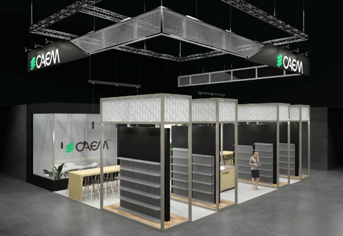 The CAEM Stand at Euroshop 2023