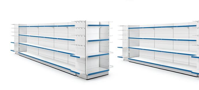 Pre-Coated Steel Shelving