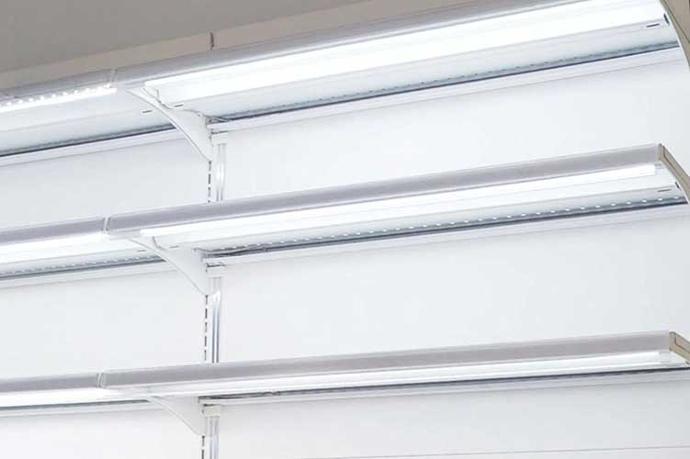 LED shelf lighting