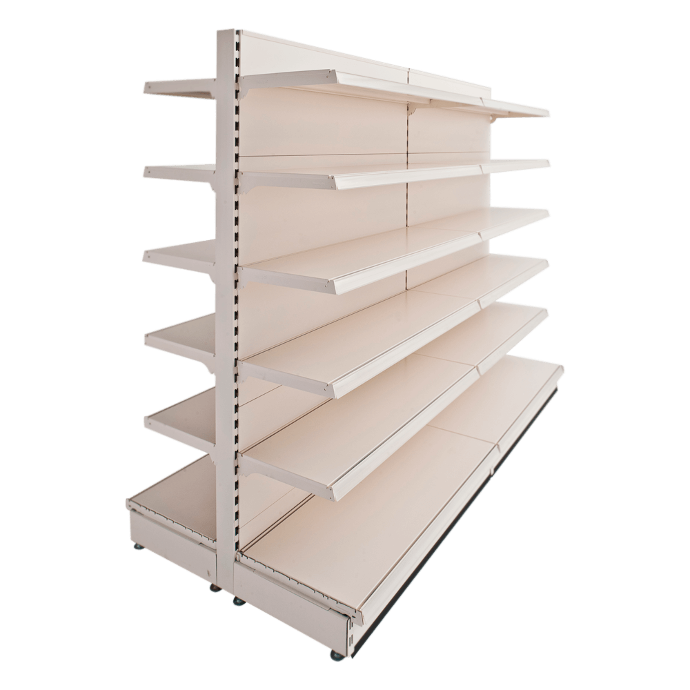 CAEM 50mm pitch retail shelving