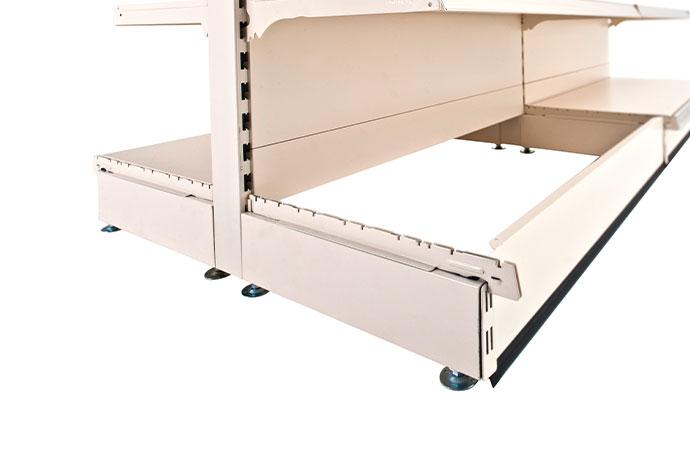 S50 - Robust and long lasting. Robust Metal Retail Shelving