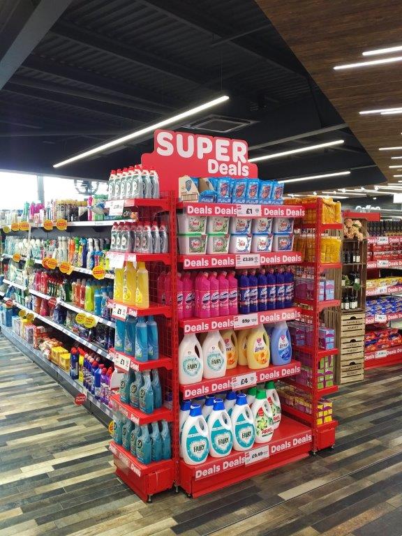 Convenience store promotional end units