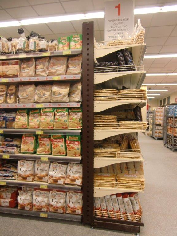 custom supermarket store shelving