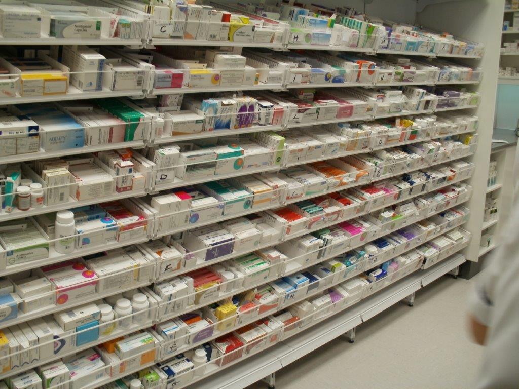 hospital drug stores