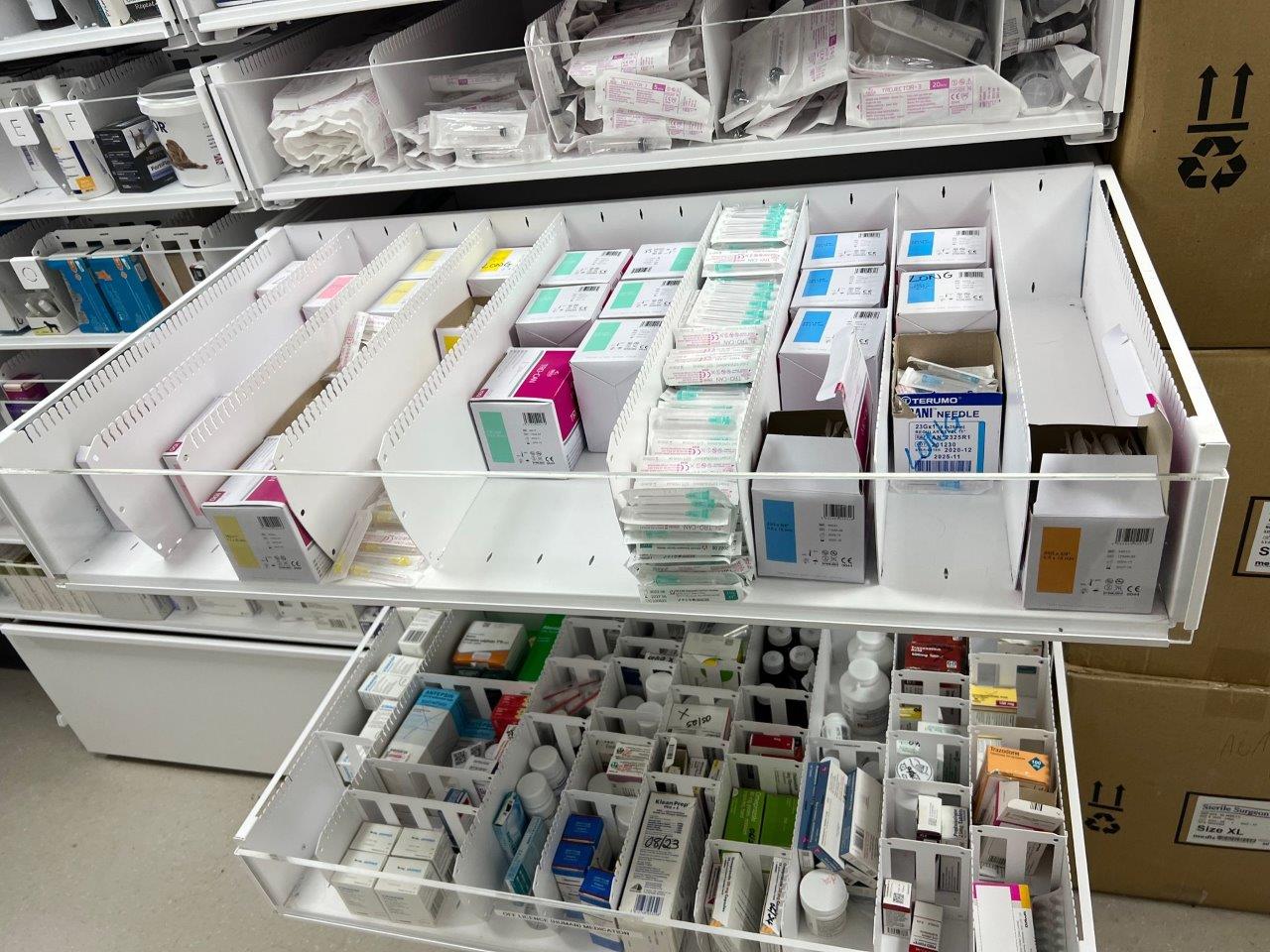 Drugs Storage Drawers