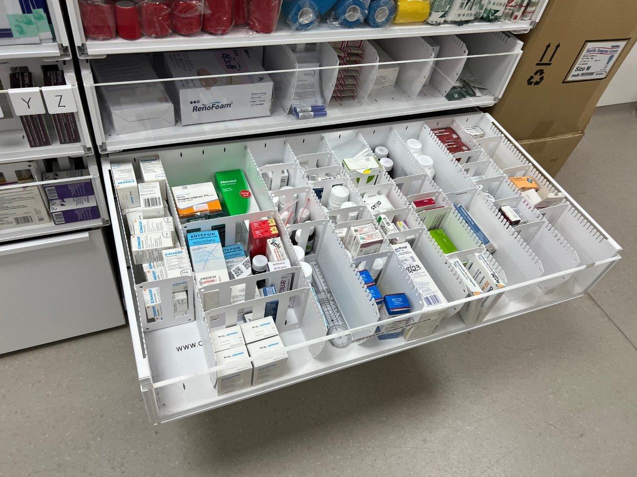 CAEM Drugs Drawers