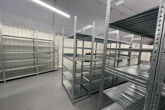 Unizinc Racking CAEM - Unizinc Storage Shelving
