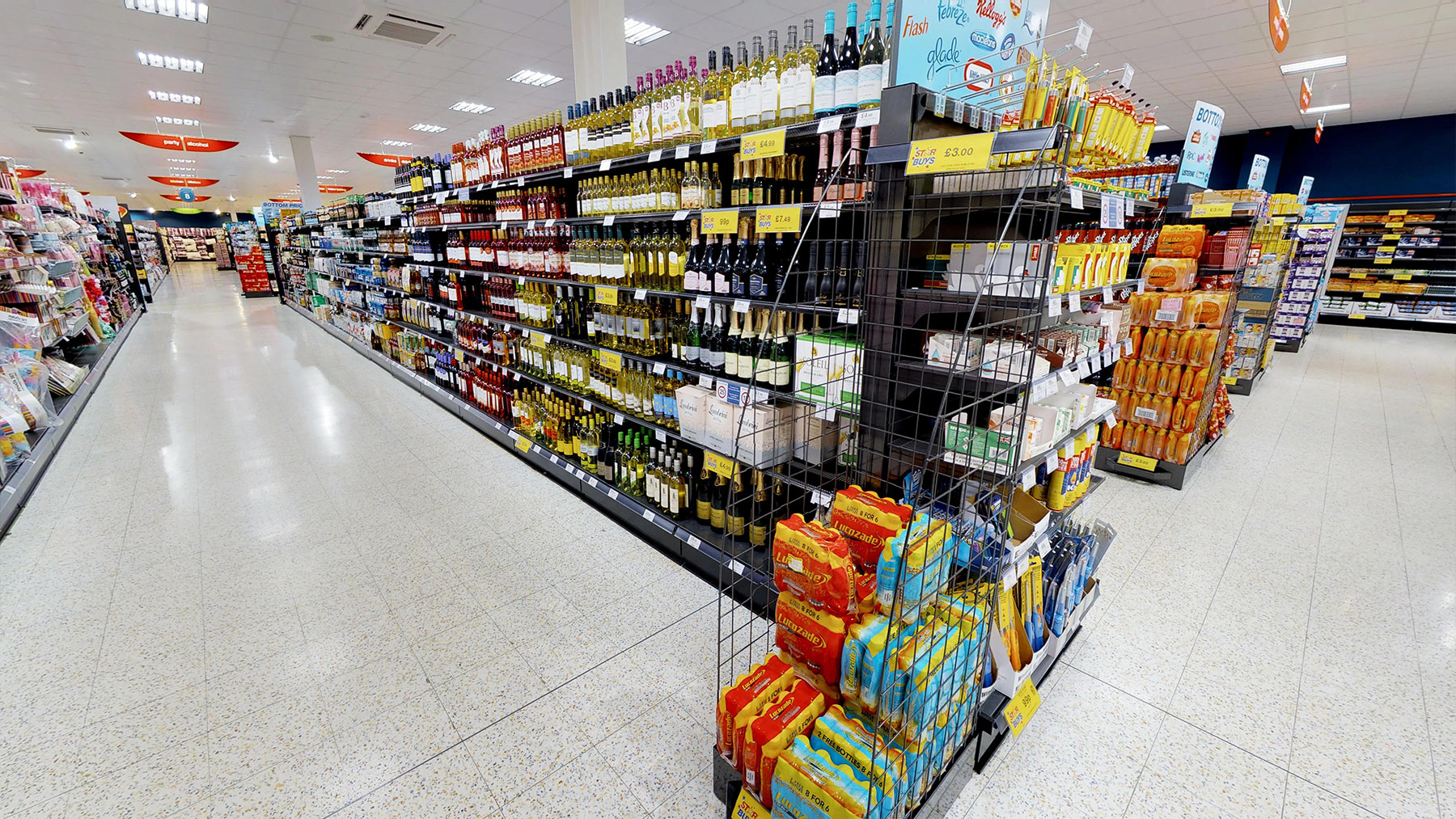 CAEM Home Bargains Wire Shelving