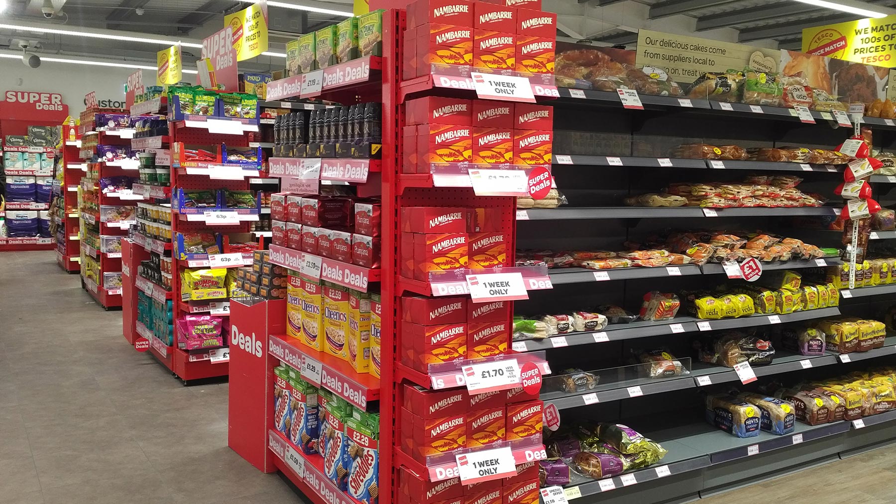 Spar Shelving