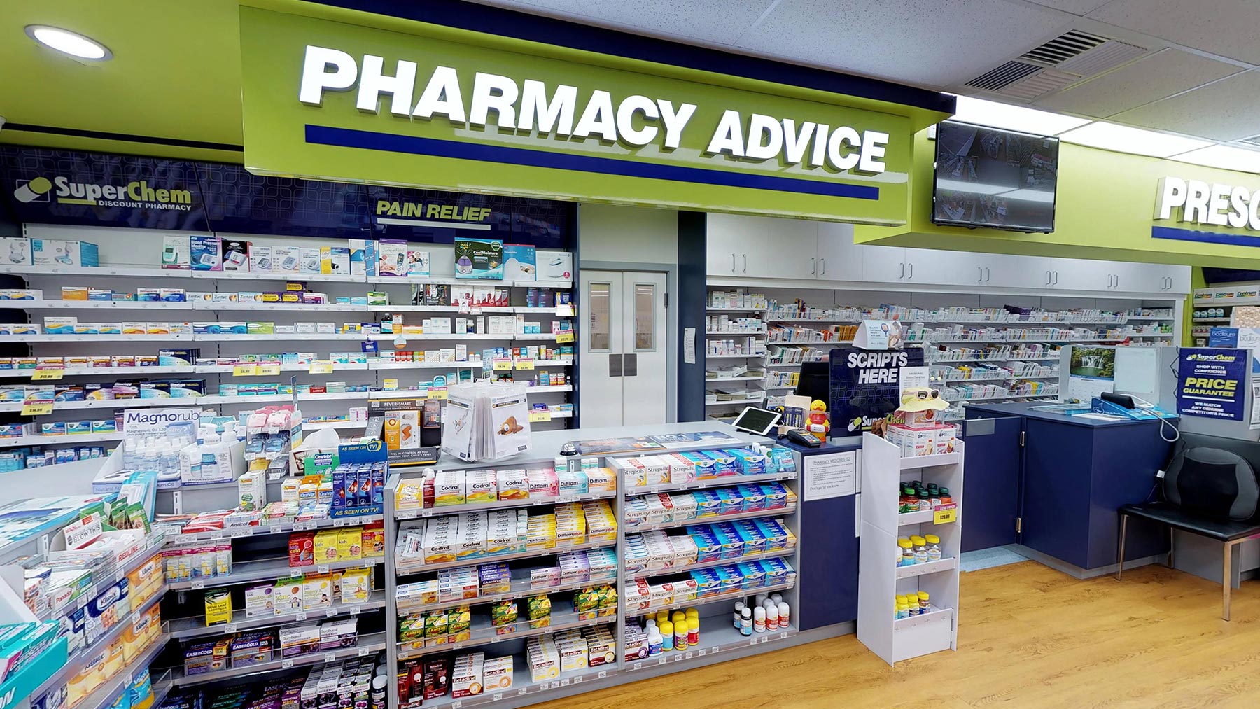 Pharmacy counters