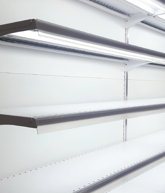 ARDENTE: add lights to your shop shelving and increase sales