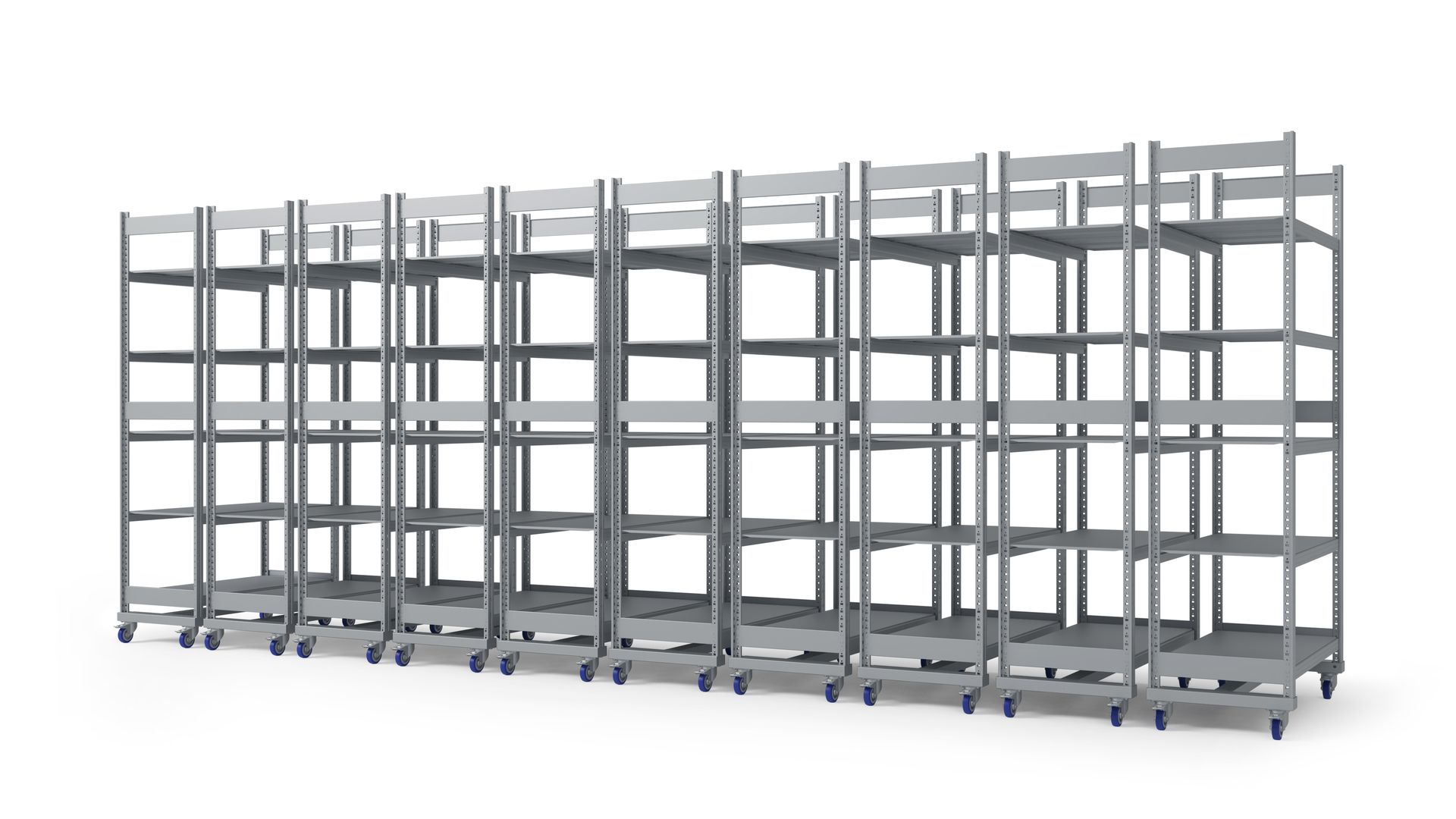Mobile Storage Racks On Rails UNImove Mobile Shelving: The Ideal Solution for Chilled and Dynamic ...