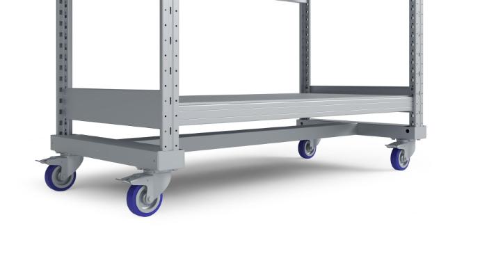 UNImove - Mobile shelving for in-store logistics, cold rooms