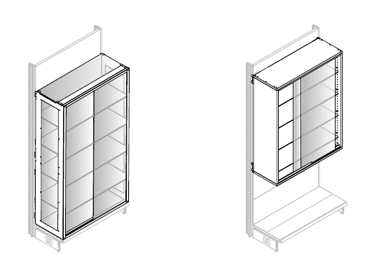 glass cabinets for any retail environment