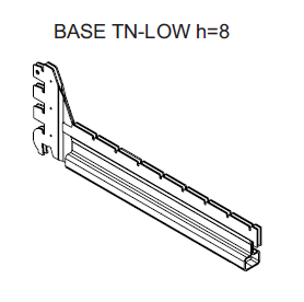 Low shelf base